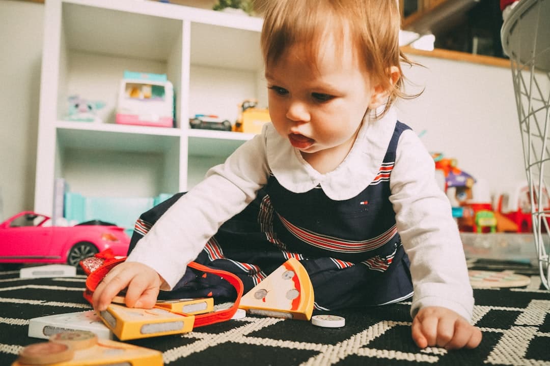 Children exploring, play-based learning